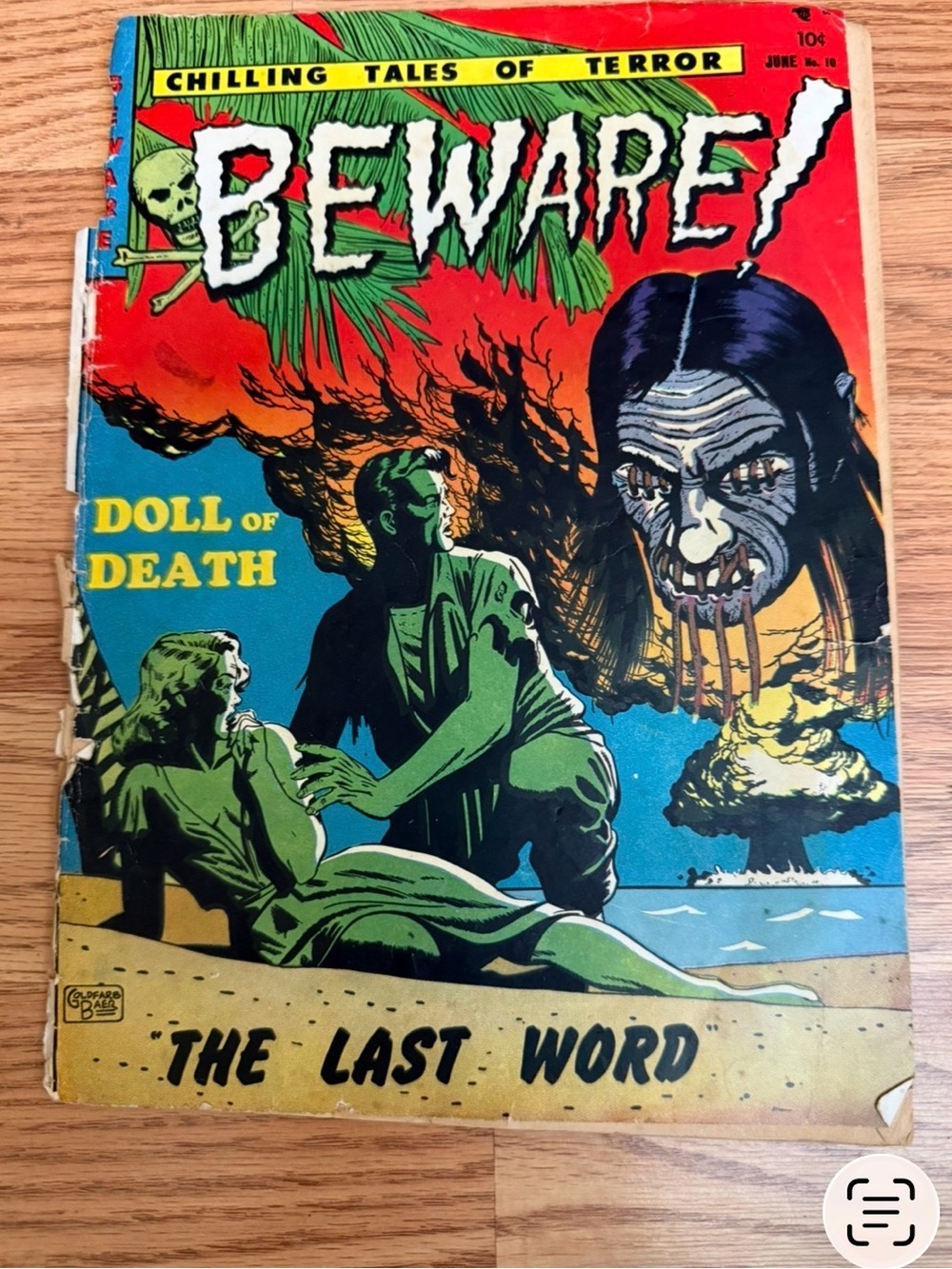 "The Last Word" is a short horror story published in Beware #11 by Youthful Mag
